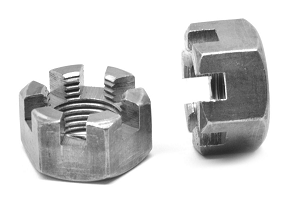 Hex Slotted Nuts