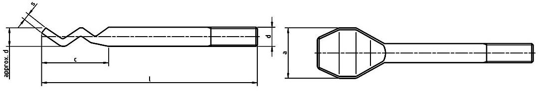 DIN 529 D Anchor Bolts