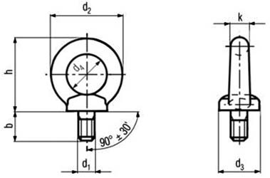 DIN 580 Lifting Eye Bolts