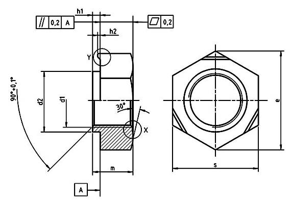 DIN 929 Hexagon weld nuts